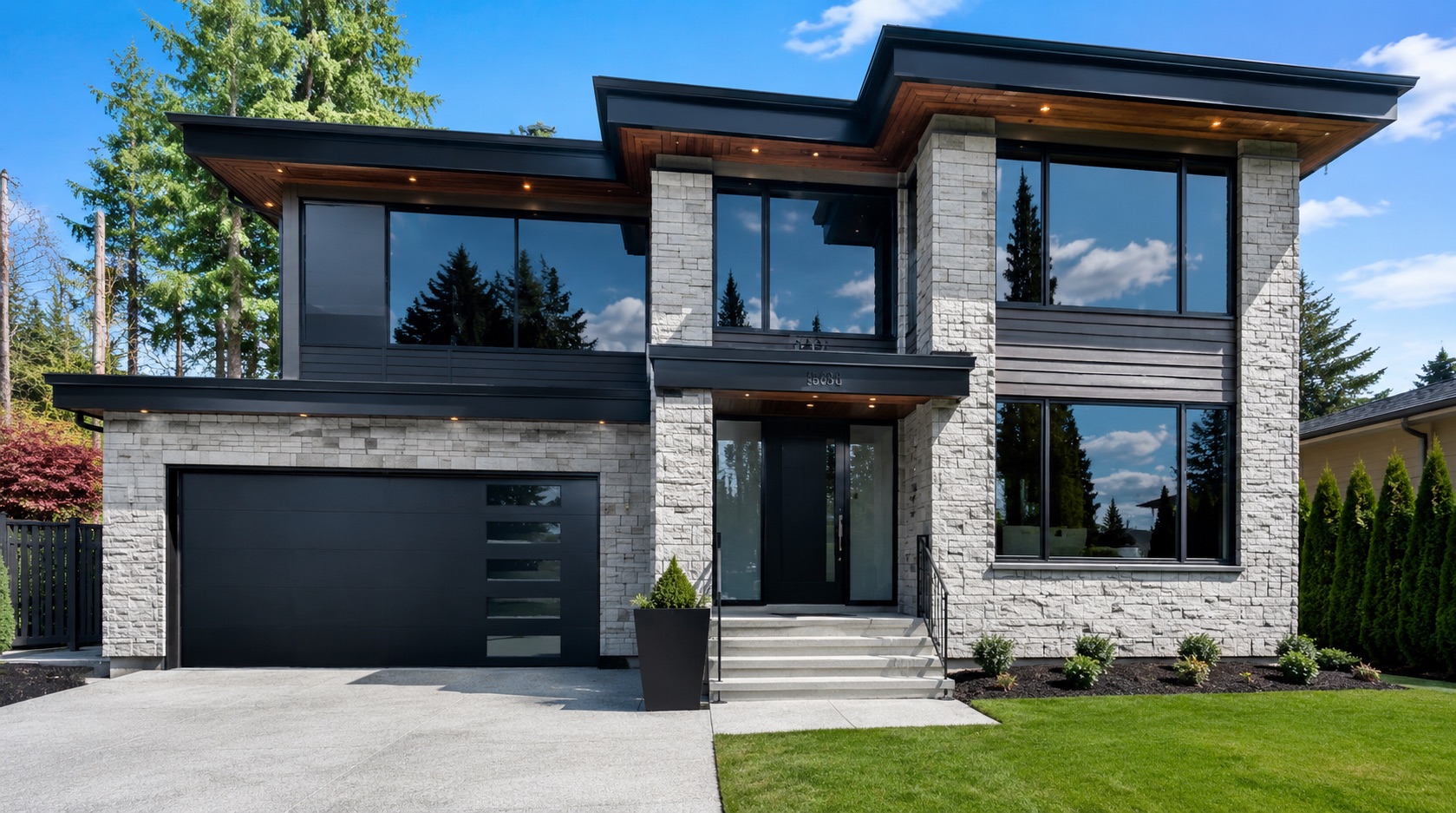 Residential, modern exterior